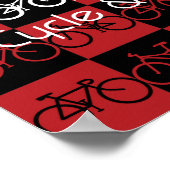 BC&F Cascade met opslaggegevens Poster (Hoek)