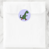 BC- Funny Jogging Dinosaurus Stickers (Tas)