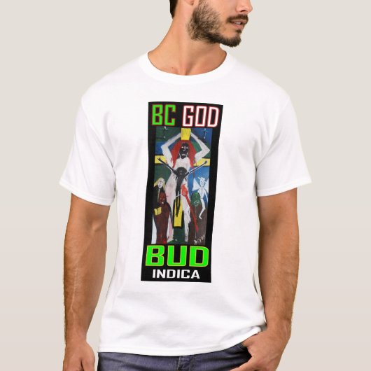 BC GOD BUD INDICA T-SHIRT (Voorkant)