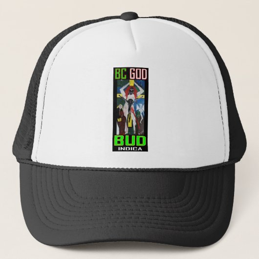 BC GOD BUD INDICA TRUCKER PET (Voorkant)