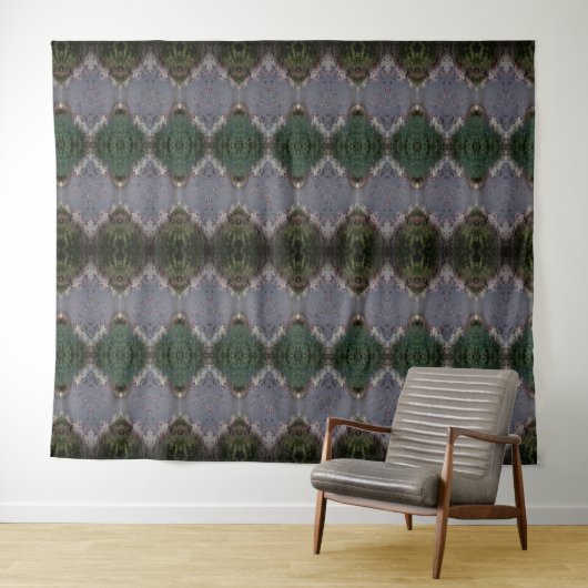 BC Herfst Trees Ikat 4 Wandkleed (In Situ (horizontaal))