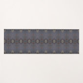 BC Herfst Trees Ikat 5 Yogamat (Voorkant (horizontaal))