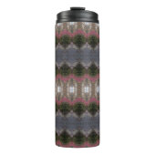 BC Herfst Trees Ikat 6 Thermosbeker (Voorkant)