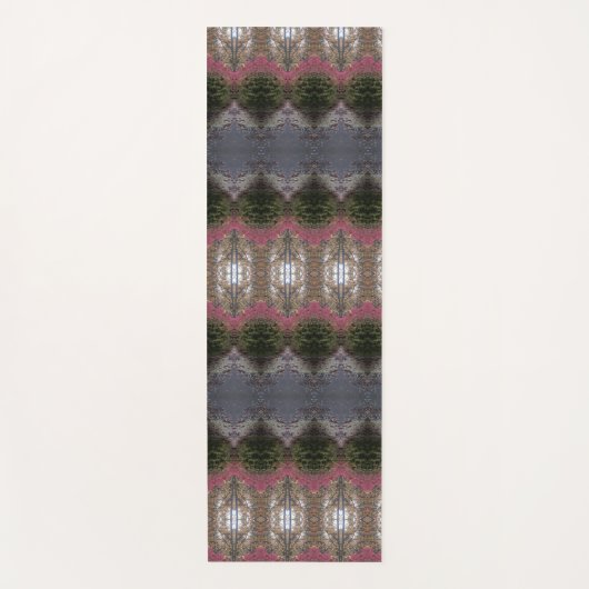 BC Herfst Trees Ikat 6 Yogamat (Voorkant)