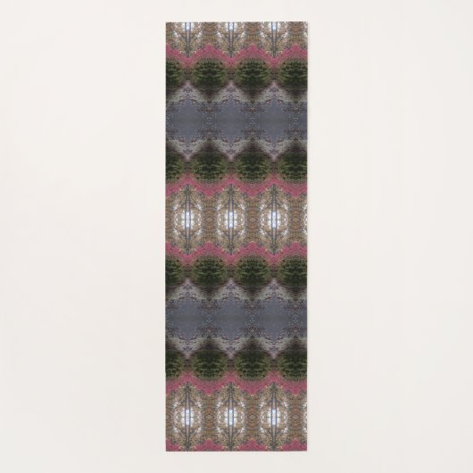 BC Herfst Trees Ikat 6 Yogamat (Achterkant)