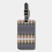 BC Herfst Trees Ikat 7 Bagagelabel (Voorkant verticaal)