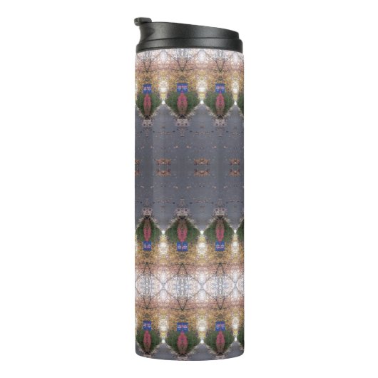 BC Herfst Trees Ikat 7 Thermosbeker (Geroteerd rechts)