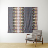 BC Herfst Trees Ikat 7 Wandkleed (In Situ (horizontaal))