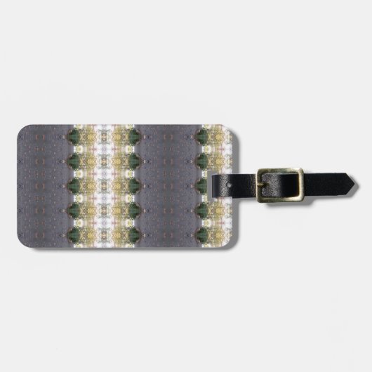 BC Herfst Trees Ikat 8 Bagagelabel (Voorkant horizontaal)