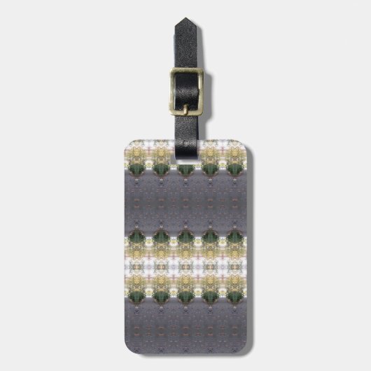 BC Herfst Trees Ikat 8 Bagagelabel (Voorkant verticaal)