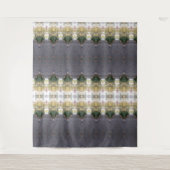 BC Herfst Trees Ikat 8 Wandkleed (Voorkant)