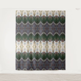 BC Herfst Trees Ikat 9 Wandkleed