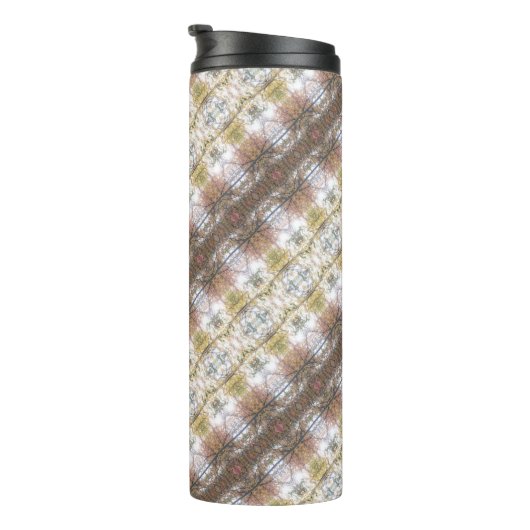 BC Herfst Trees Ikat angled Thermosbeker (Geroteerd rechts)