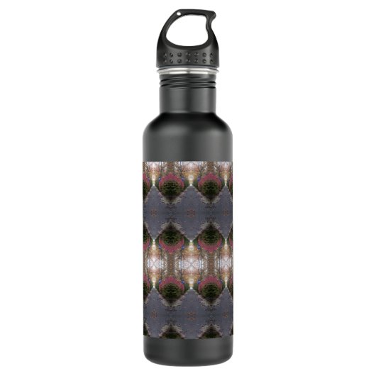 BC Herfst Trees Ikat Pouf Waterfles (Voorkant)