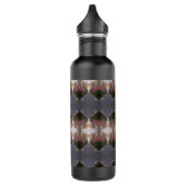 BC Herfst Trees Ikat Pouf Waterfles (Links)