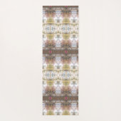 BC Herfst Trees Ikat Pouf Yogamat (Achterkant)