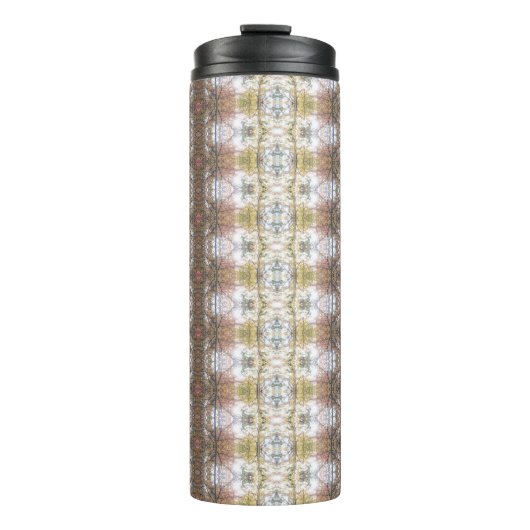 BC Herfst Trees Ikat Thermosbeker (Voorkant)