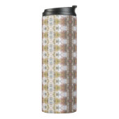 BC Herfst Trees Ikat Thermosbeker (Gedraaid links)