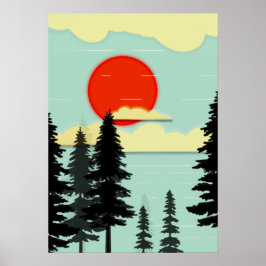 BC LANDSCHAP  POSTER