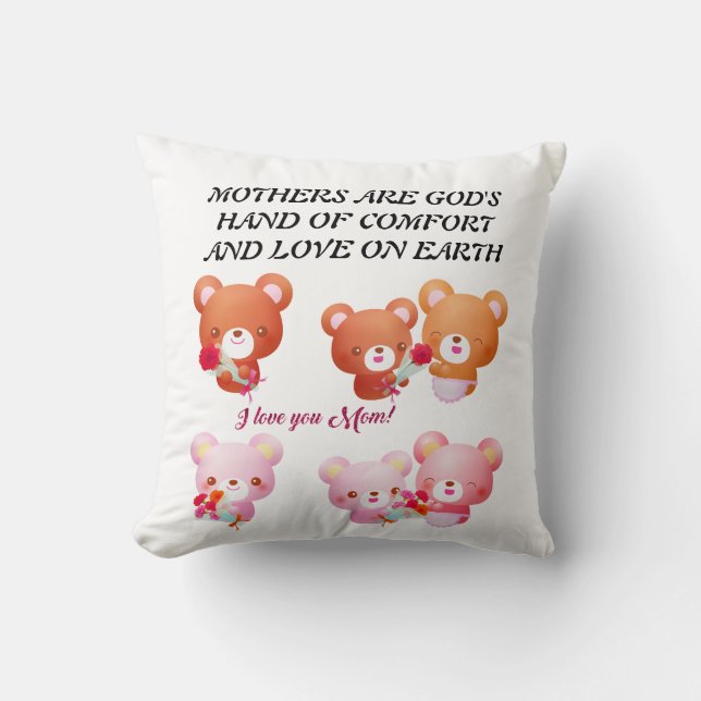 BC-moeders zijn Gods Pillow Kussen (Voorkant)