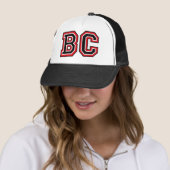 'BC'-monogram Trucker Pet (In situ)