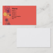 bc, Naam, Adres 1, Adres 2, Contact 1, Cont... Visitekaartje (Voorkant / Achterkant)