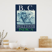 BC SWEETTOOTH INDICA POSTER (Keuken)