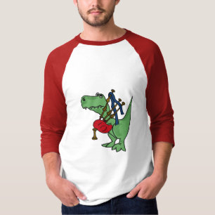 BC- T-rex Het T-shirt van de Bagpipes afspelen