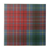 BC Tartan Afdrukken op keramische tapijten Tegeltje (Voorkant)