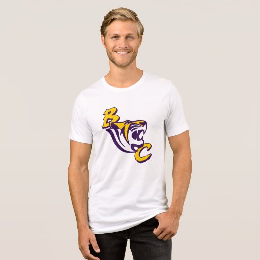 BC Tiger Tri-Blend Shirt (Voorkant volledig)