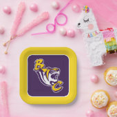 BC Tijger Papieren Bordje (Feest)