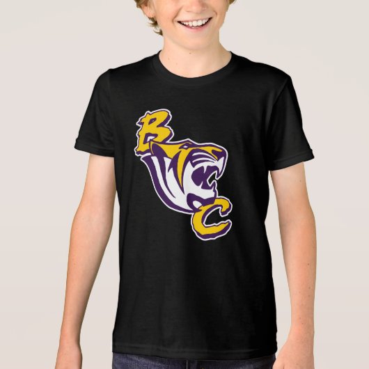 BC Tijger Tri-Blend Shirt (Voorkant)