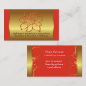 BC voor Yoga Instructeur of beauty studio Visitekaartje (Voorkant / Achterkant)