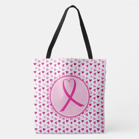 BCA All-Over-Print Canvas tas, groot Tote Bag (Voorkant)