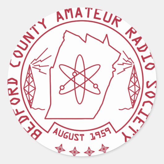 BCARS Logo Sticker 2012 (Voorkant)