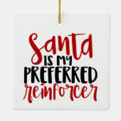 BCBA, BCBA gift, ABA, Behavior Tech, ABA Keramisch Ornament (Achterkant)