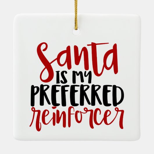 BCBA, BCBA gift, ABA, Behavior Tech, ABA Keramisch Ornament (Achterkant)