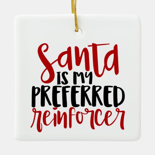 BCBA, BCBA gift, ABA, Behavior Tech, ABA Keramisch Ornament (Voorkant)