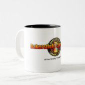 BCC Coffee Cup Tweekleurige Koffiemok (Voorkant links)