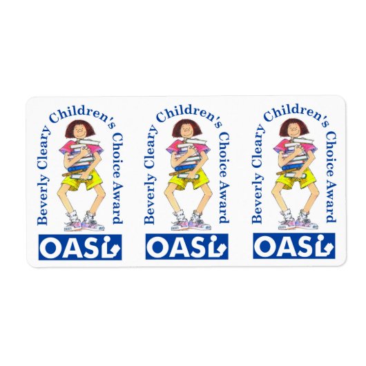 BCCCA Book Spine Labels (Voorkant)