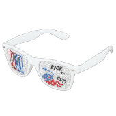 BCD Kick 'Em Out-bril Retro Zonnebril (Gekanteld)