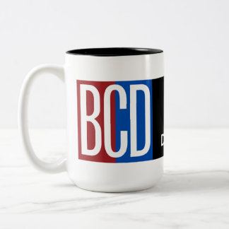 BCD Logo Koffiemok Tweekleurige Koffiemok