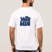 BCD Vote Blue T-Shirt (Achterkant)