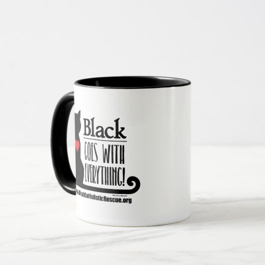 BCHR Black gaat met alles mee! 11oz Combo-Mok Mok (Voorkant links)