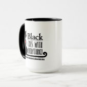 BCHR Black gaat met alles mee! 15 oz Combo Mok (Voorkant links)