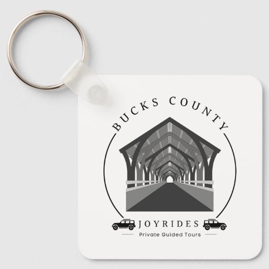 BCJ Square Keyring Sleutelhanger (Voorkant)