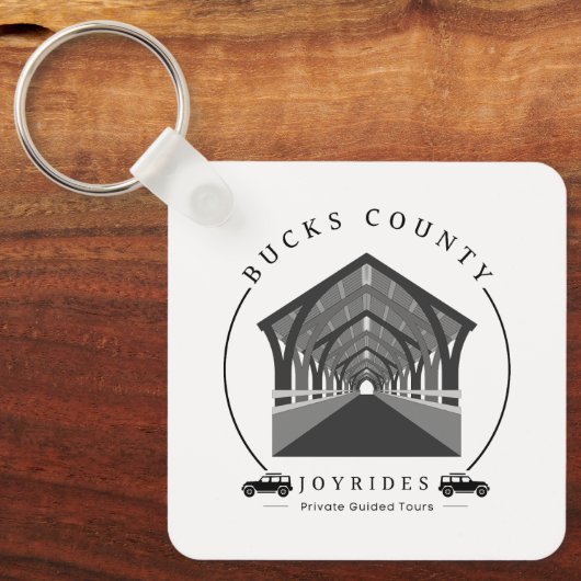 BCJ Square Keyring Sleutelhanger (Voorkant)