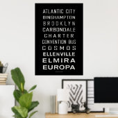  bcl-onderhandse metro: Atlantic City Poster (Thuiskantoor)