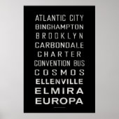  bcl-onderhandse metro: Atlantic City Poster (Voorkant)