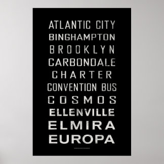  bcl-onderhandse metro: Atlantic City Poster